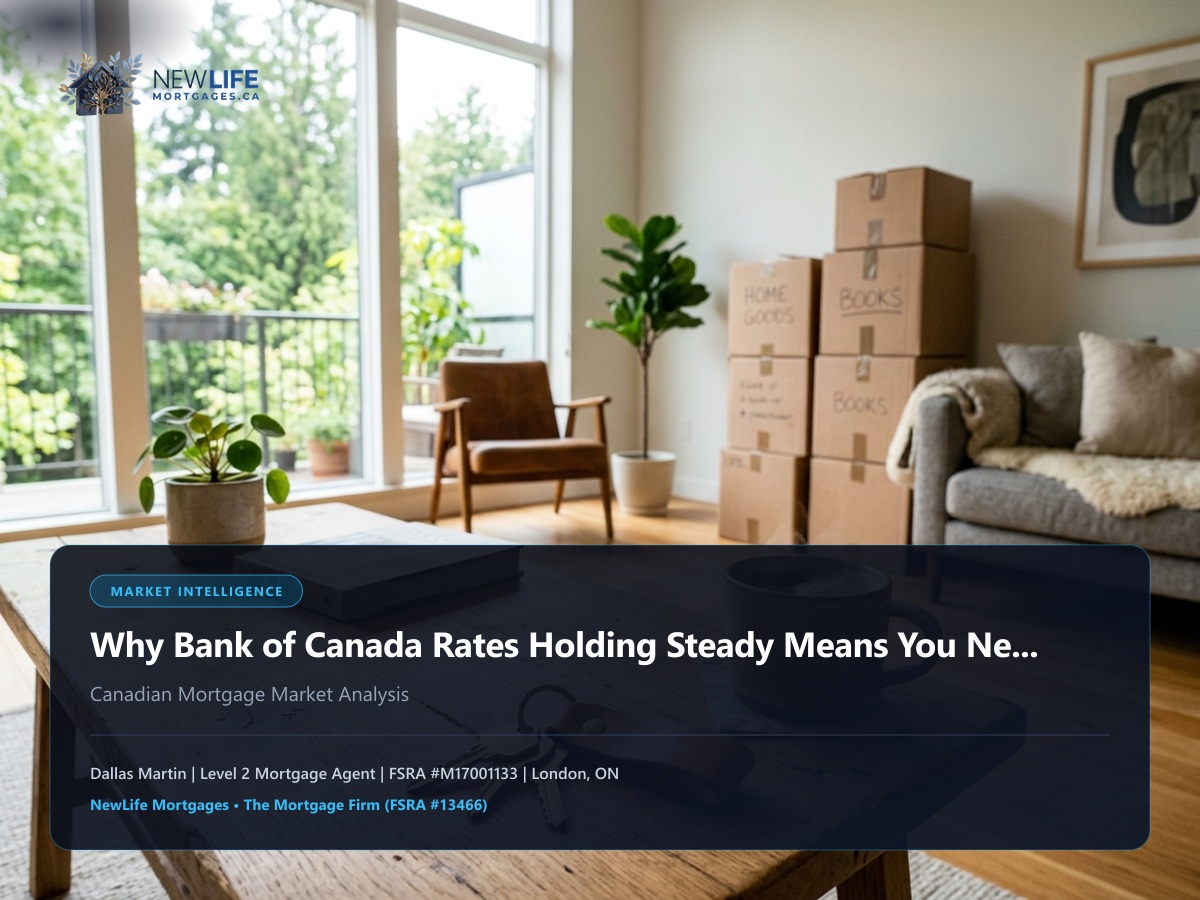 Why Bank of Canada Rates Holding Steady Means You Need To Move Past Big Bank Offers - Featured Ontario Mortgage Guide servicing London, Woodstock, and Toronto
