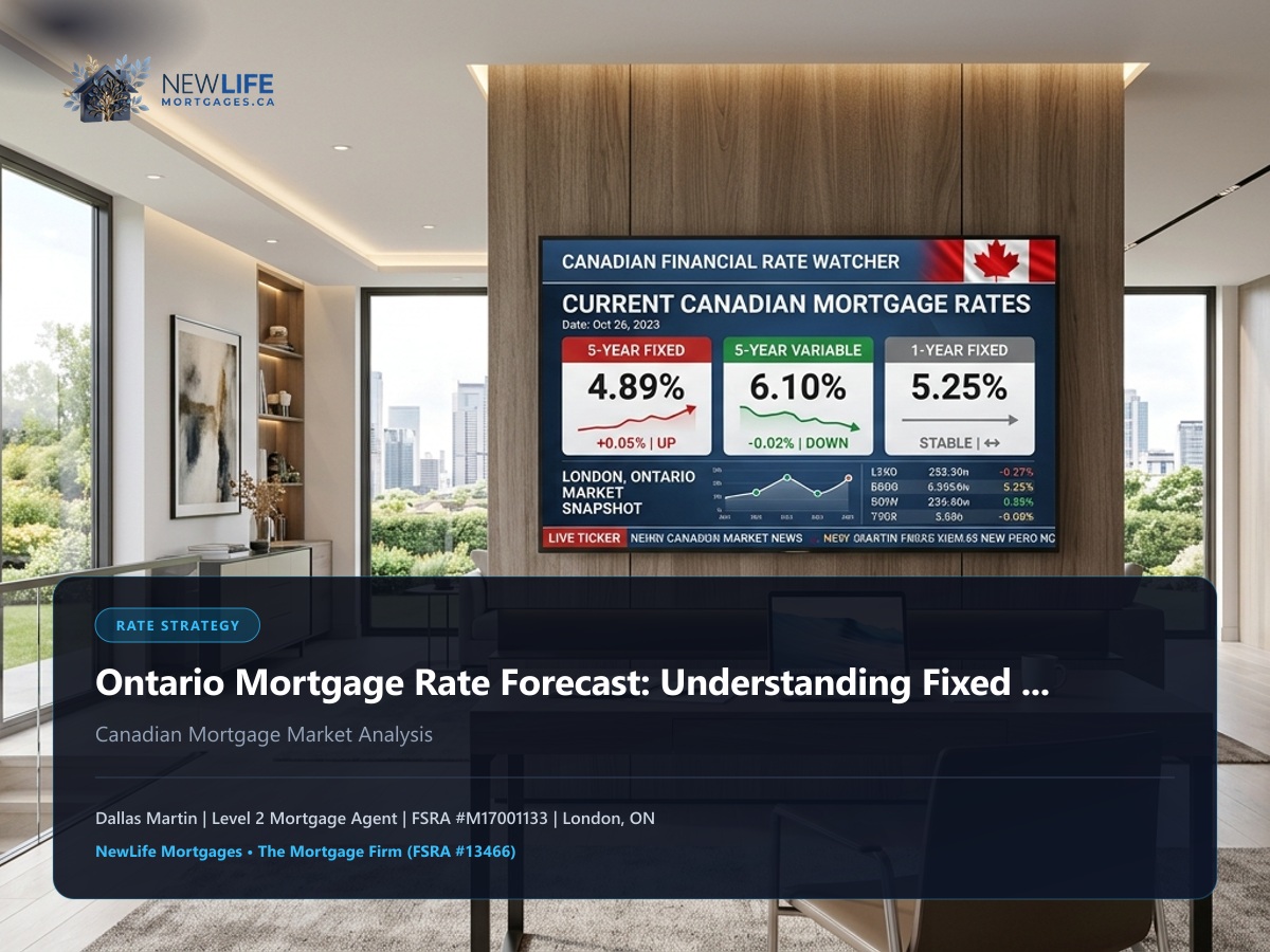 Ontario Mortgage Rate Forecast: Fixed vs Variable Strategies - Featured Ontario Mortgage Guide servicing London, Woodstock, and Toronto