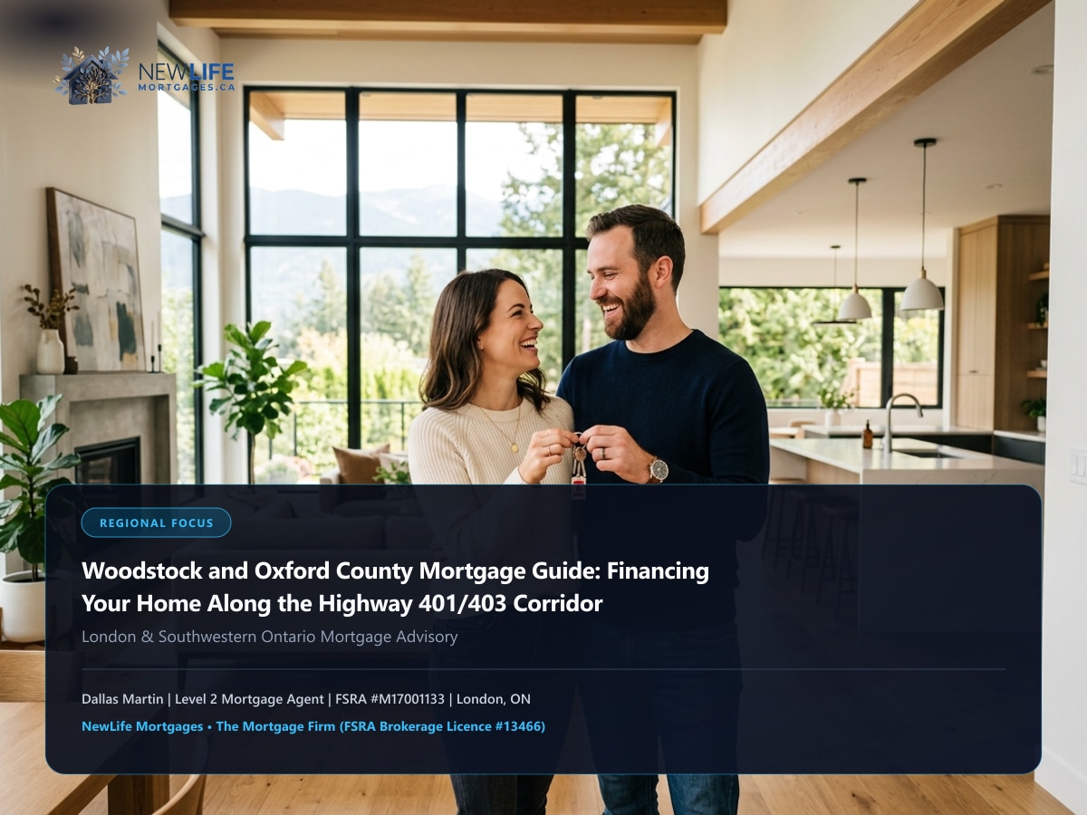 Woodstock and Oxford County Mortgage Guide: Financing Your Home Along the Highway 401/403 Corridor - Southwestern Ontario Mortgage Guide servicing London, St. Thomas, Woodstock, and Strathroy