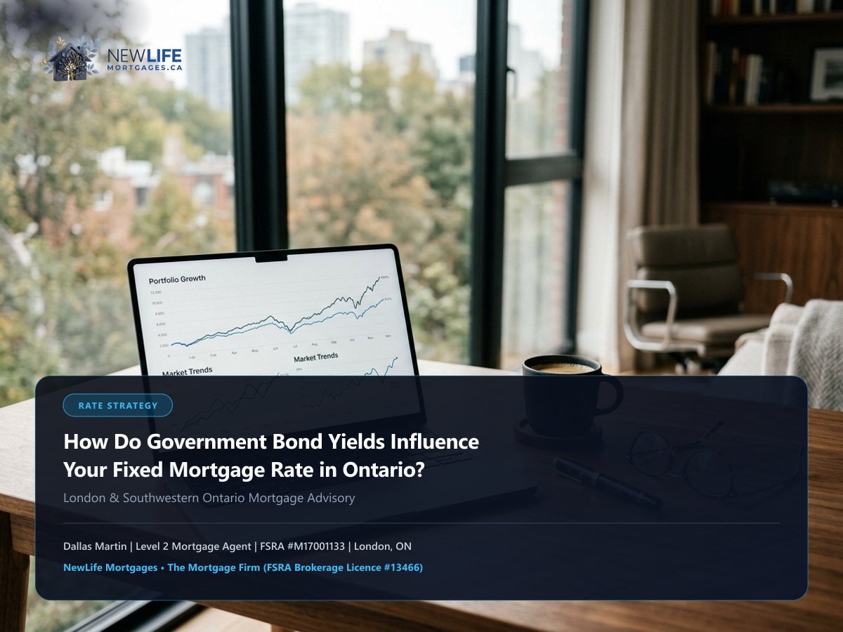 How Government Bond Yields Impact Ontario Fixed Mortgage Rates: Macroeconomic Mechanics, NHA MBS Securitization, and Carrying Costs - Featured Ontario Mortgage Guide servicing London, Woodstock, and Toronto